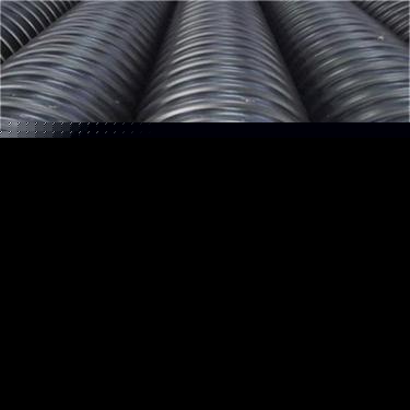 **工程排污用HDPE钢带增强螺旋波纹管/HDPE钢塑复合缠绕管